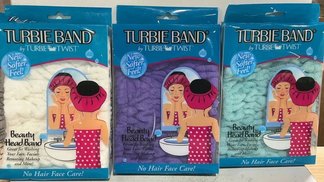 Turbie Band Beauty Headbands 3pk