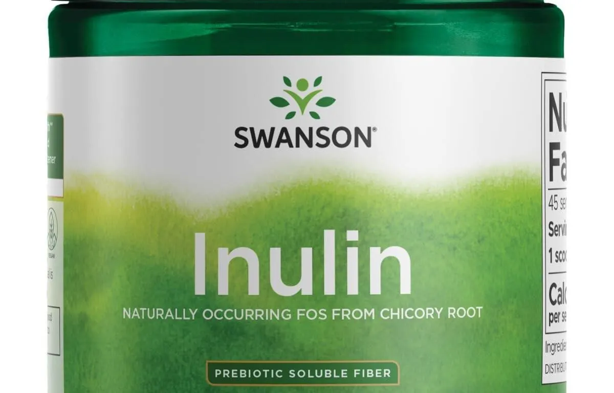 Swanson Inulin Prebiotic Soluble Fiber 8 oz