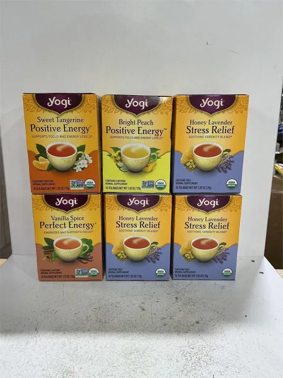 Yogi Assorted Herbal Tea 6pk