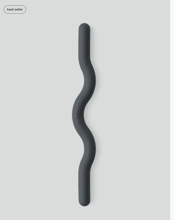 Bala Beam 35 LB Charcoal Strength Training Bar