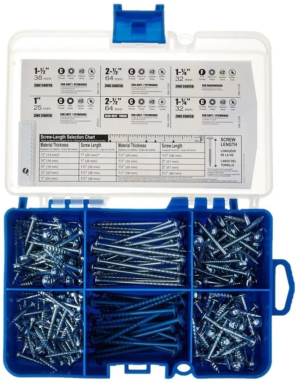 Kreg SK04 Pocket-Hole Screw Starter Kit