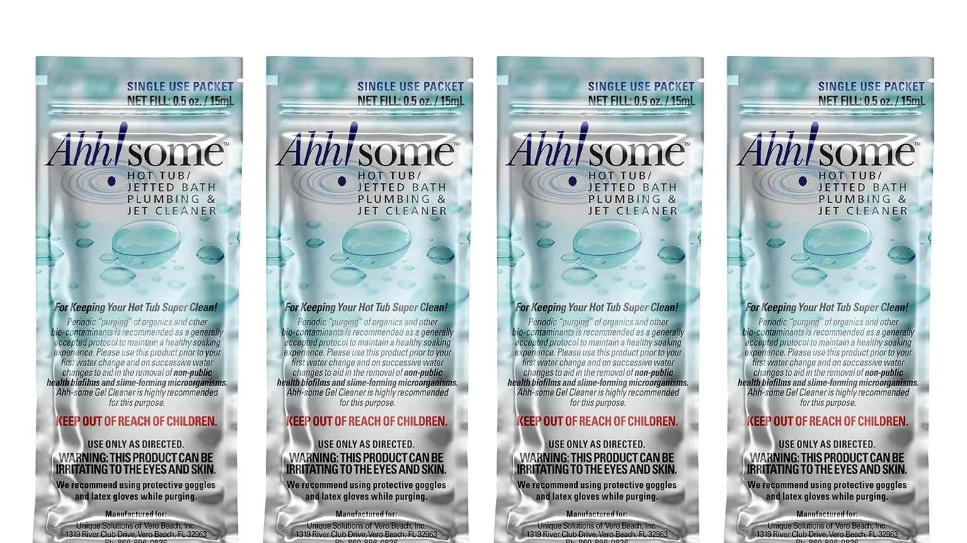 Ahh-Some Hot Tub Cleaner Purge Packets 3pk
