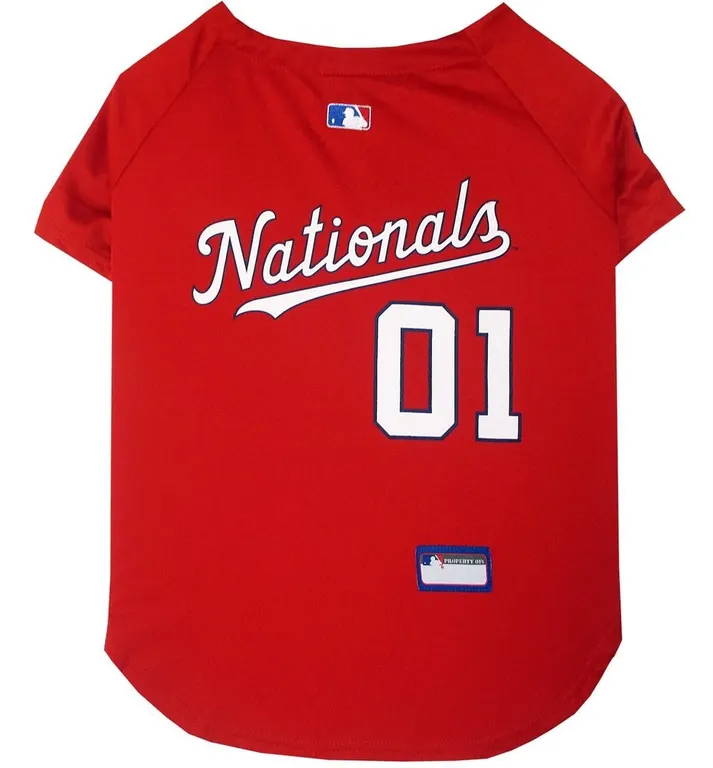 Pets First Washington Nationals Pet Jersey XXL