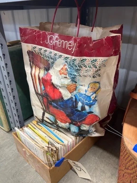 Assorted Vintage Sewing Patters & Yarn