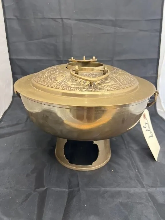 Decorated Chaffing Dish