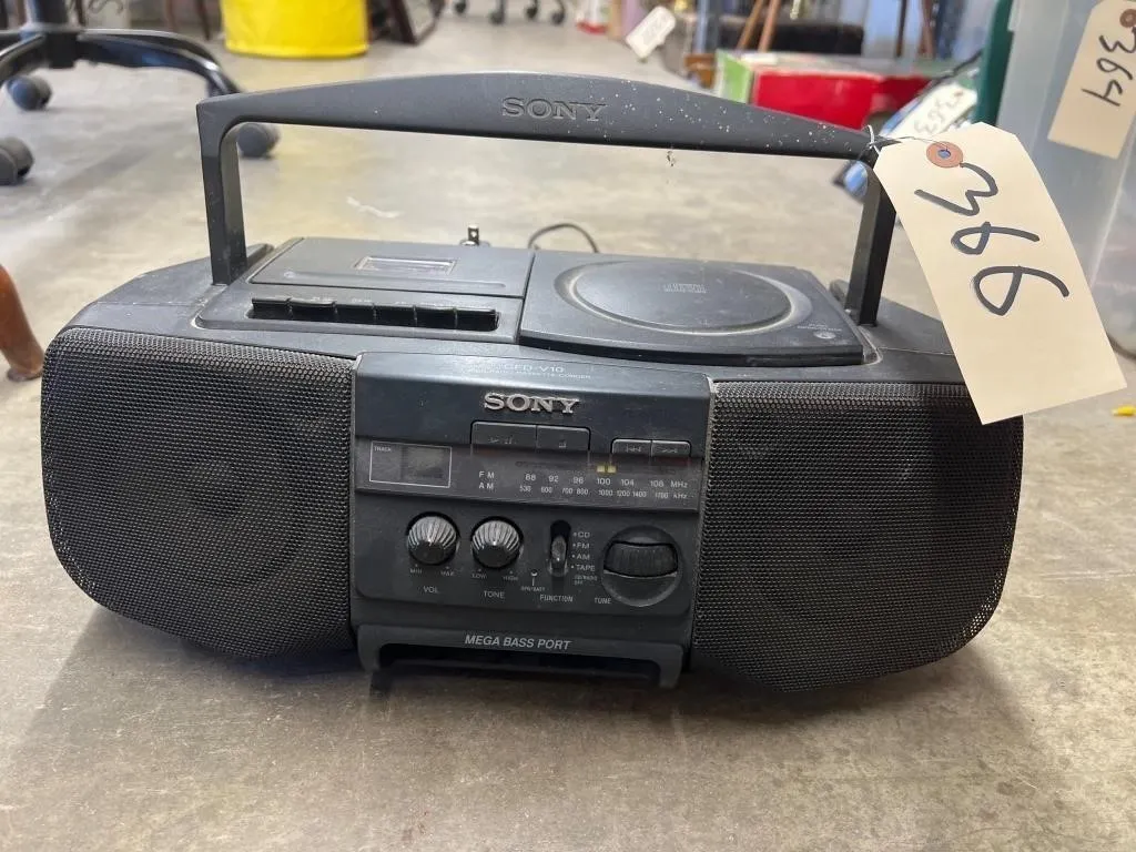 Sony CD/Cassette Player CFD-B10