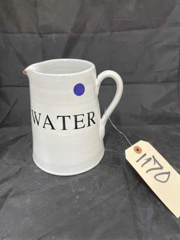 Pottery Water Pitcher