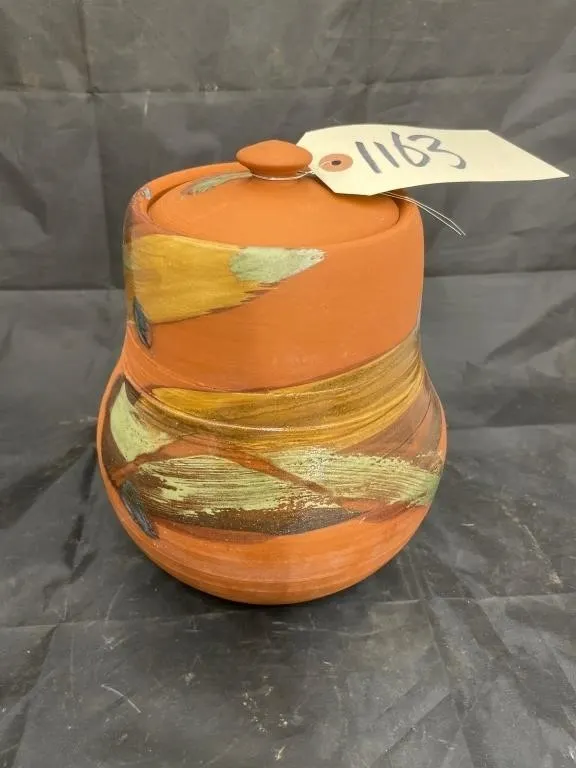 Pottery Canister
