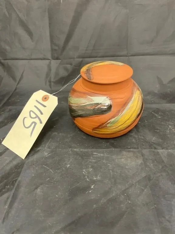 Pottery Canister