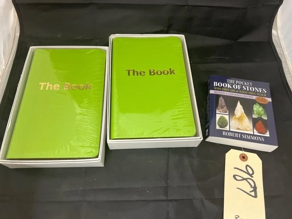 3 Pcs - 2 Bibles & Stones ID Book