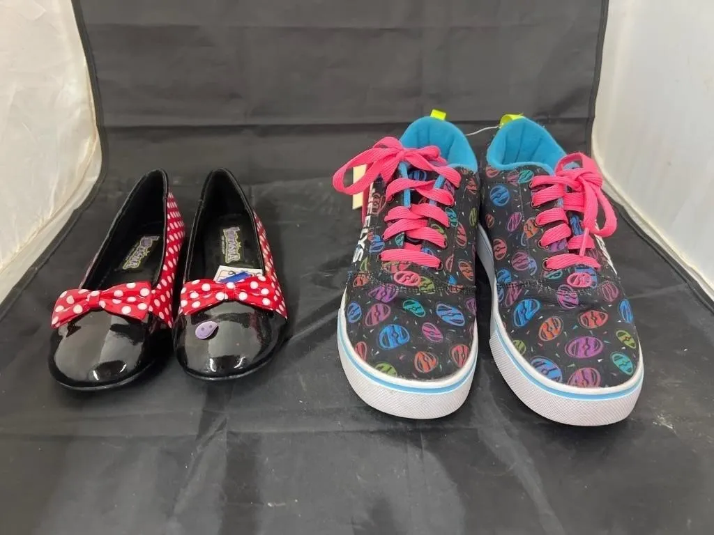 2 Pr Shoes - Heely Sz 8 & Funtasma Sz 6 Dress