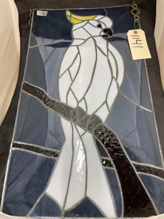 Stained Glass Parrot - As Is