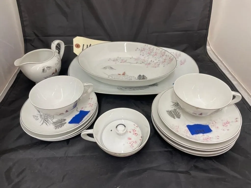 Kutani China - Saucers - Platters - Bowls -