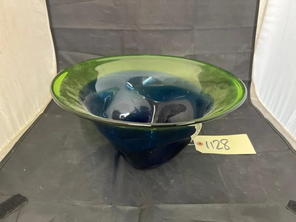 Green to Blue Decorative Bowl