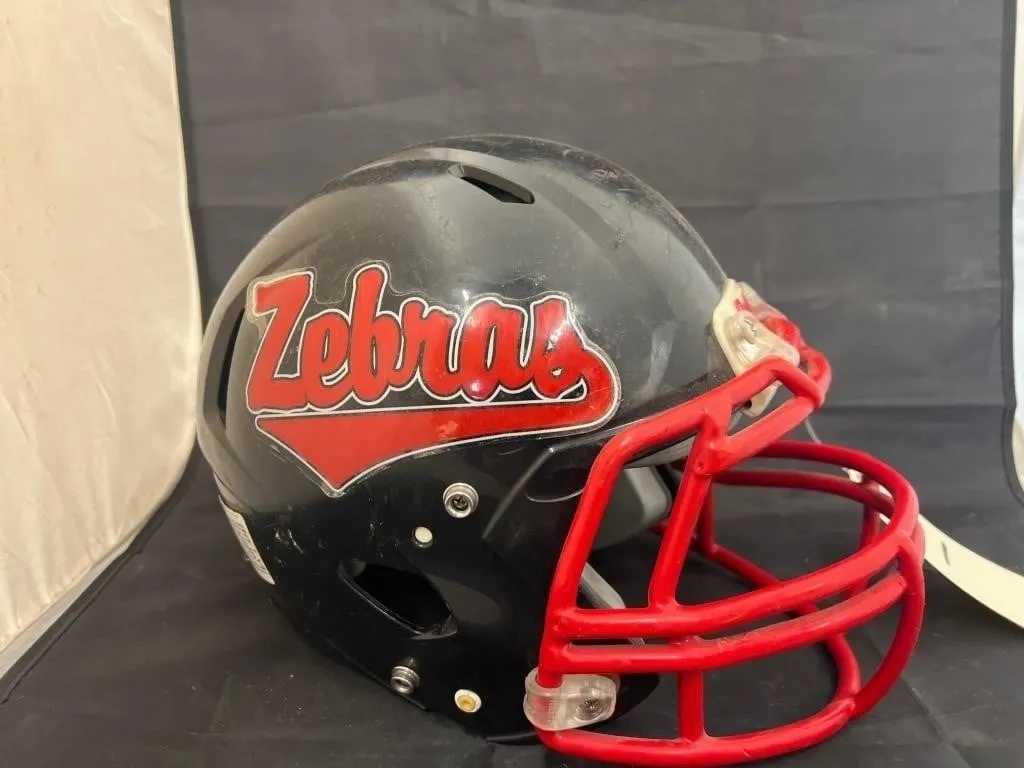 Riddell Claremore Zebras Helmet