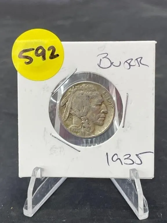 1935 Buffalo Head Nickel F.