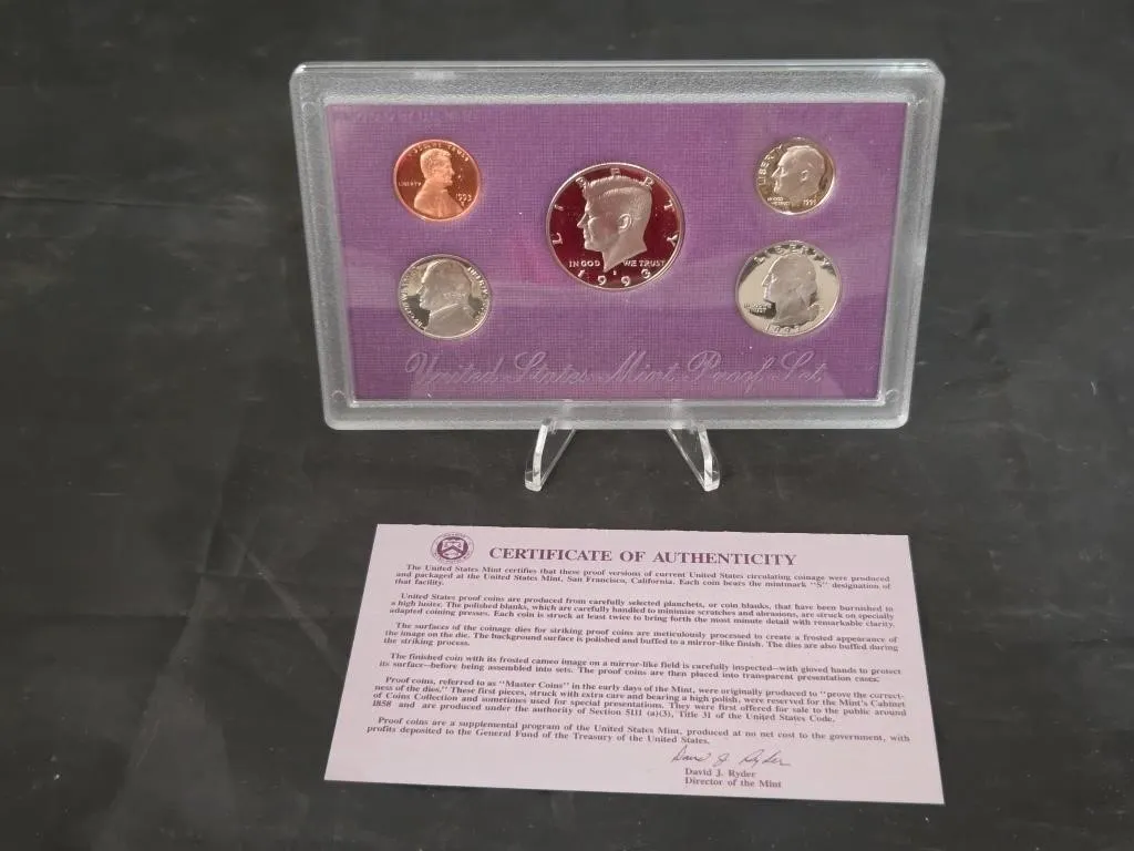 1993 S US Mint Proof Set