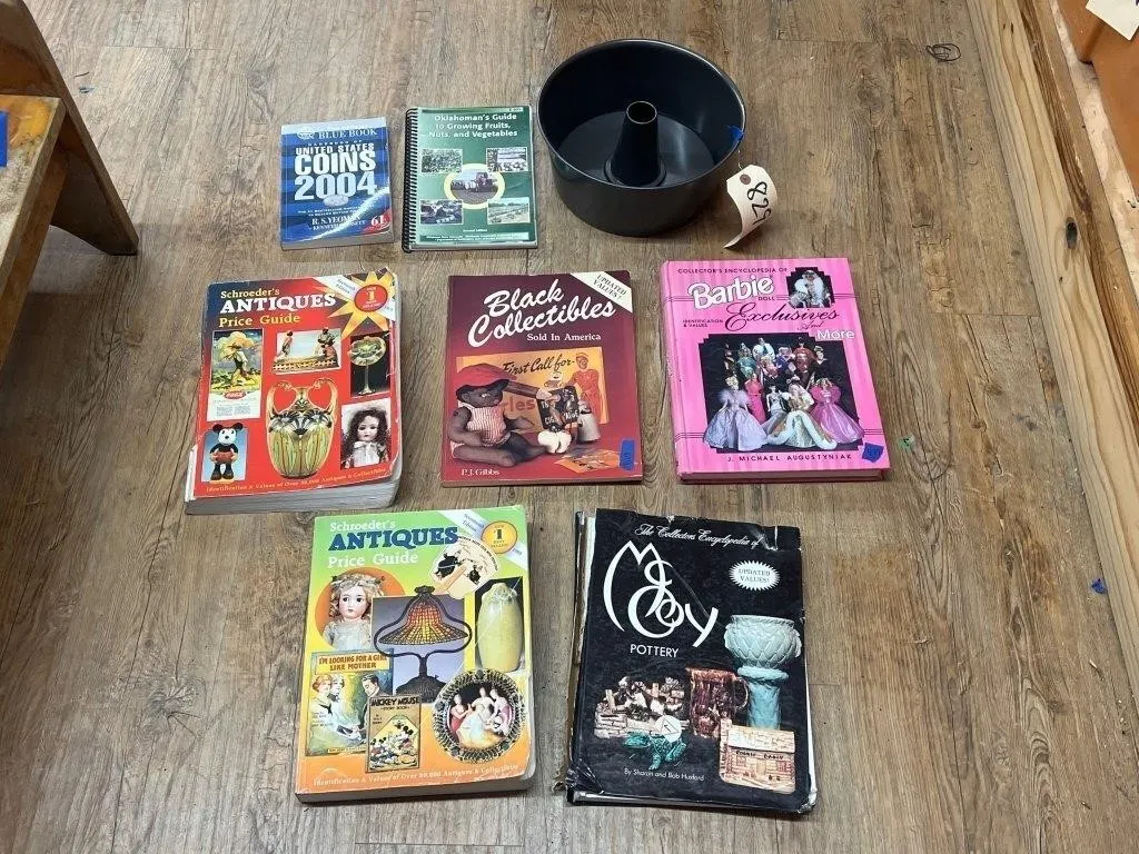 Price Guides & Coin Books & Angel Food Cake Pan
