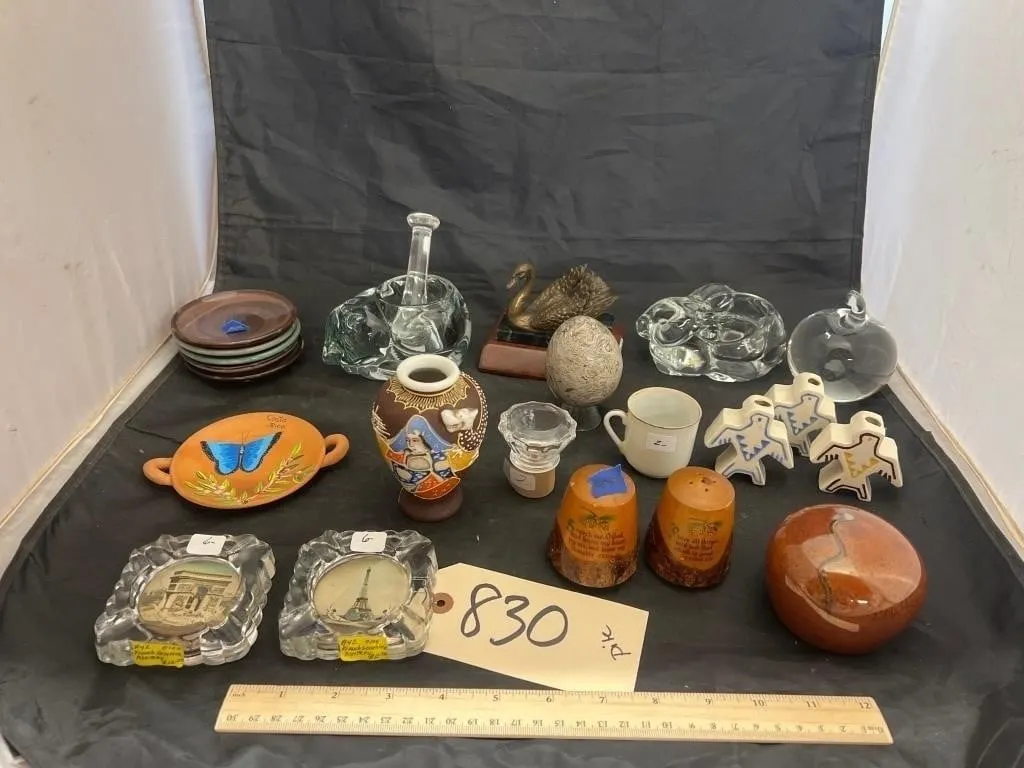 Ash Trays - Saucers - Salts - Decor & More