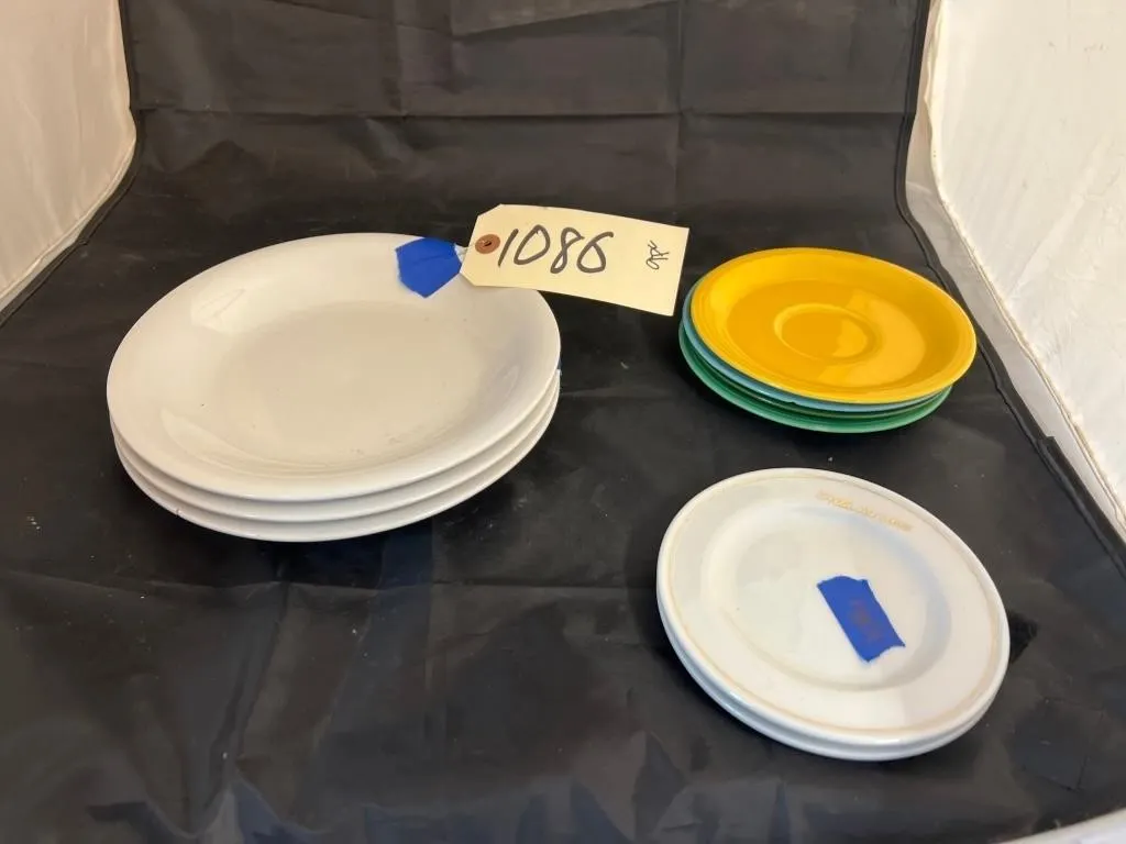Casablanca Plates - Fiesta Style Saucers - Delta