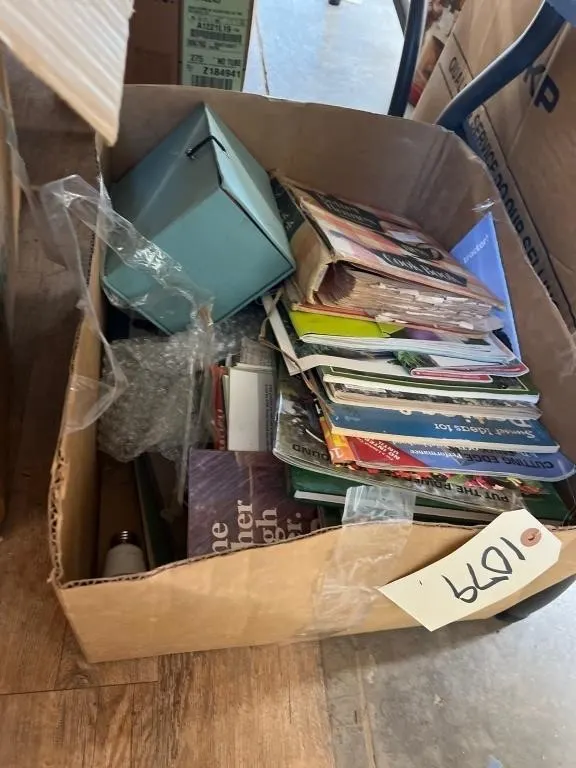 Box of Assorted Magazines - Better Homes Cookbook