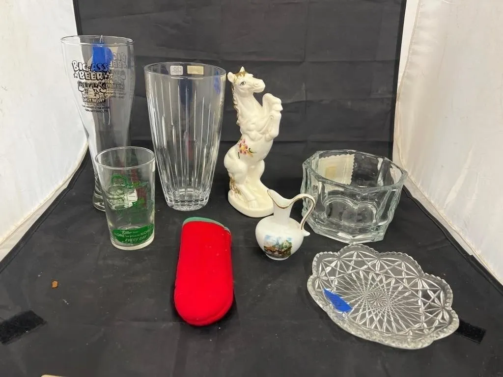 8 Pcs - Measuring Cup - Glass Bowl - Beer Glass -