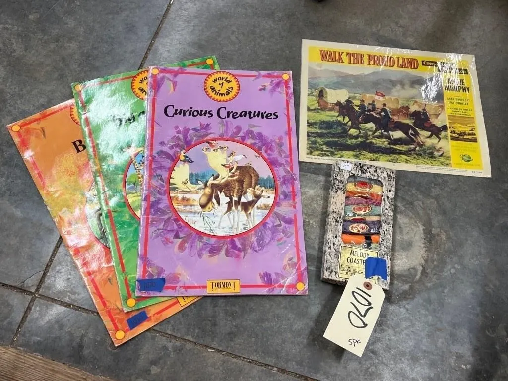 Movie Poster - Jumbo Books - Washcloth Coasters