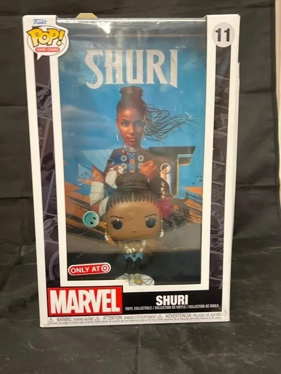 Marvel Shuri Pop Funko in box