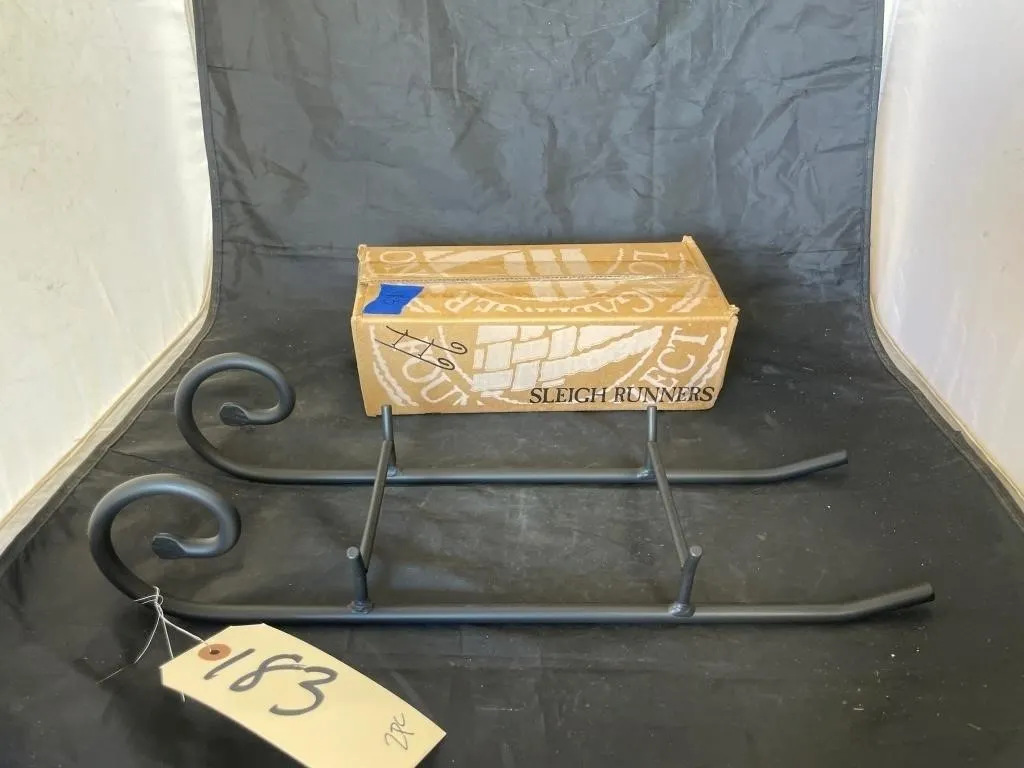 2 Pcs - Longaberger Sleigh Runners