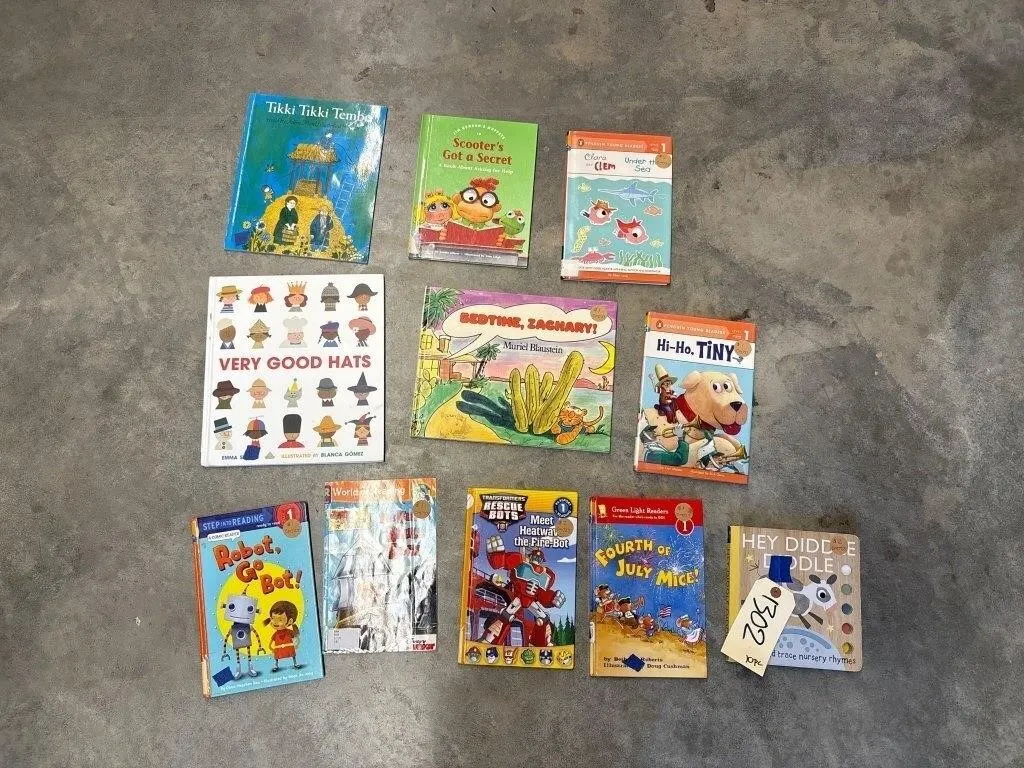 11 Pcs - Assorted Kid's Books