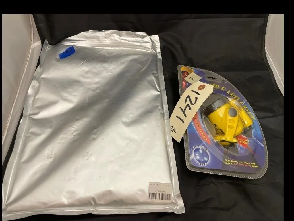 Retractable LED Light NIP & Mylar Bags