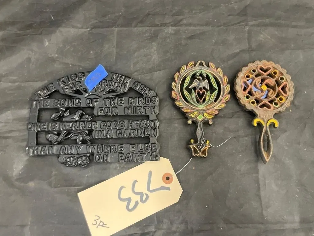 3 Pcs - Metal Wall Decor