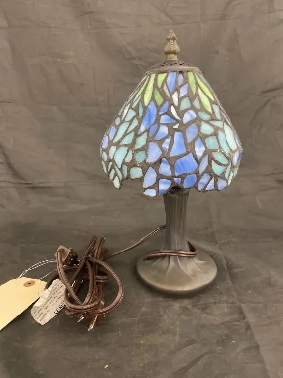 Small Tiffany Style Table Lamp