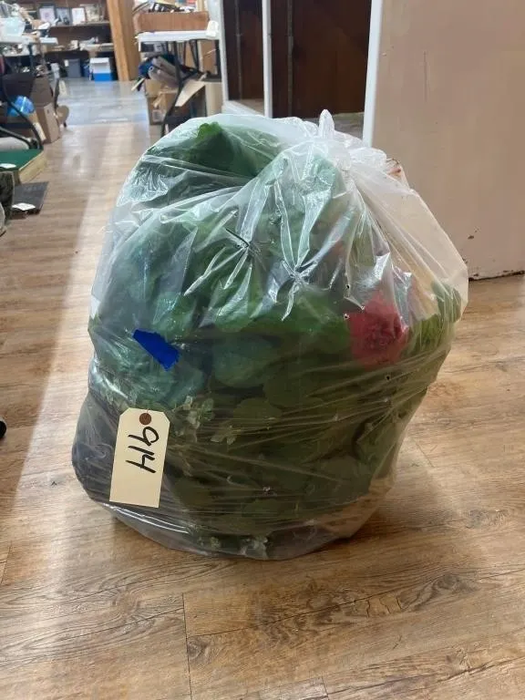 Bag of Assorted Faux Greenery