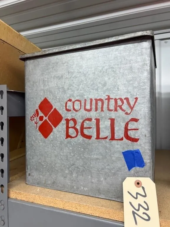 Metal Country Bell Cooler