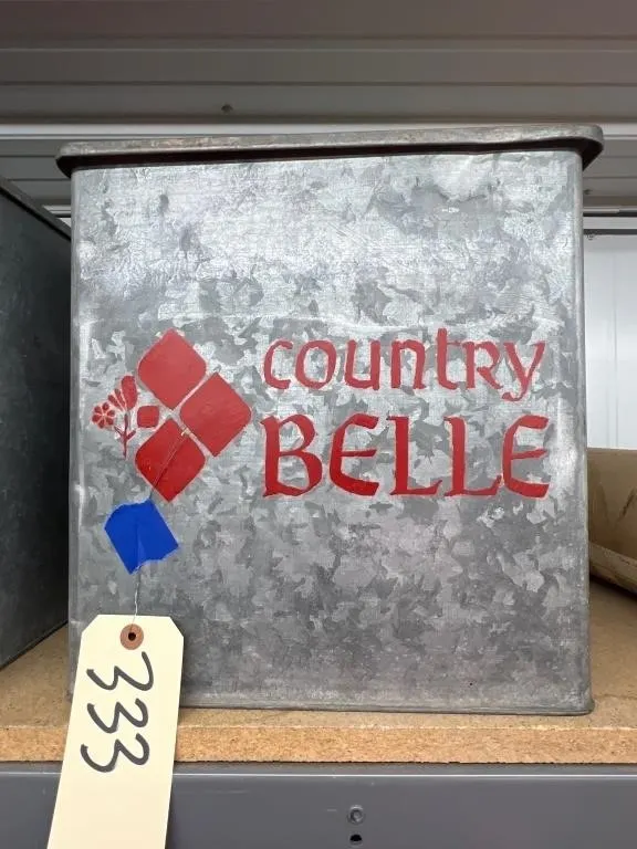 Metal Country Bell Cooler