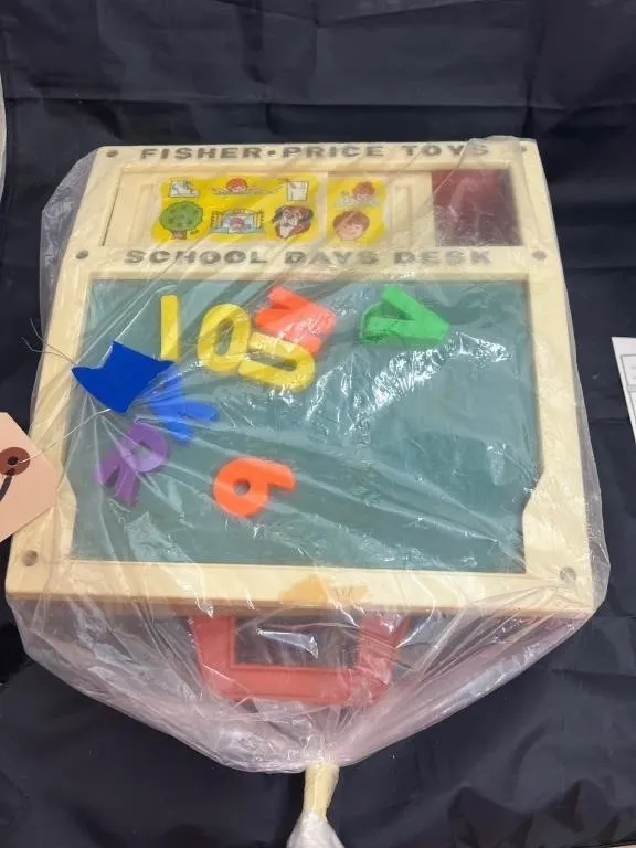 Vintage Fisher Price School Days Desk