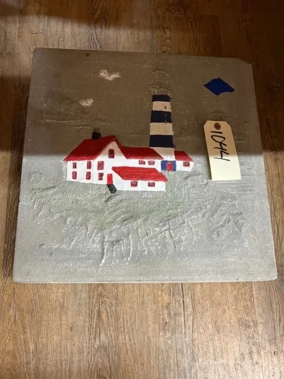 Concrete Garden Art 18"x18"x2"