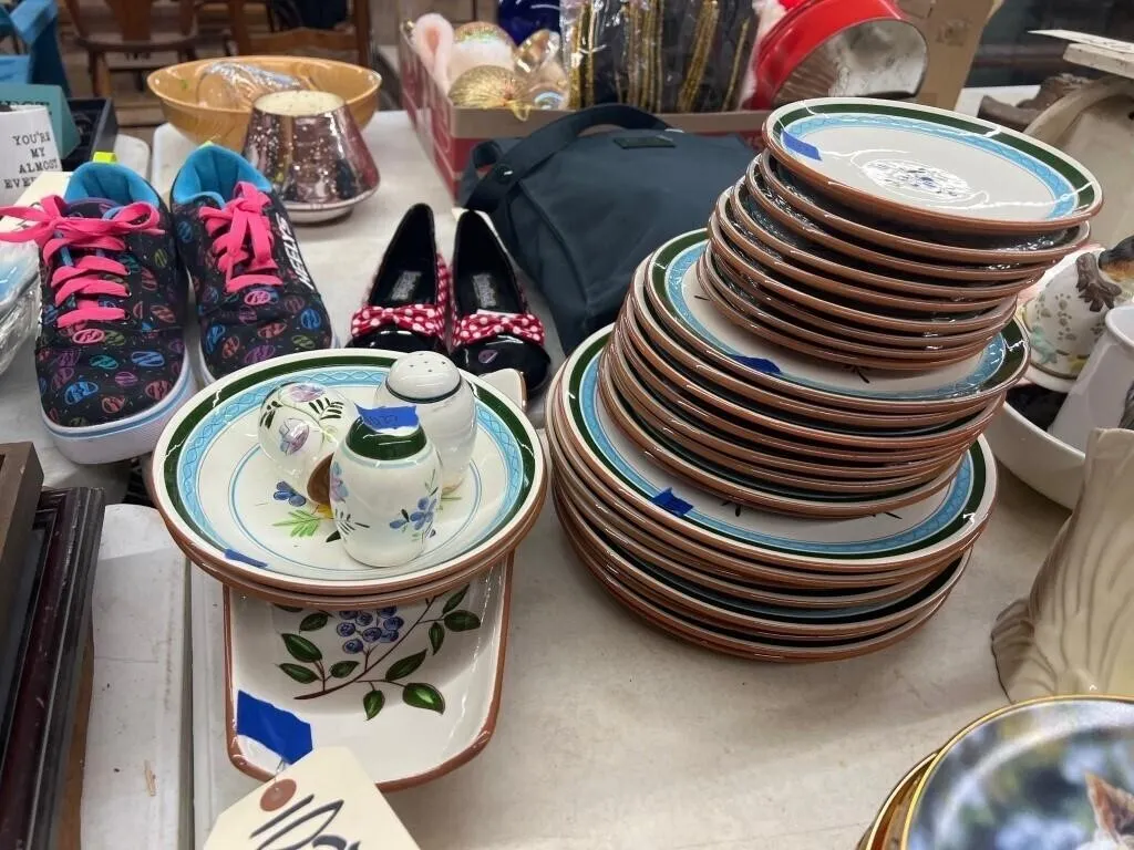 Stamal Pottery Plates - Bowls - Saucers - Tray -