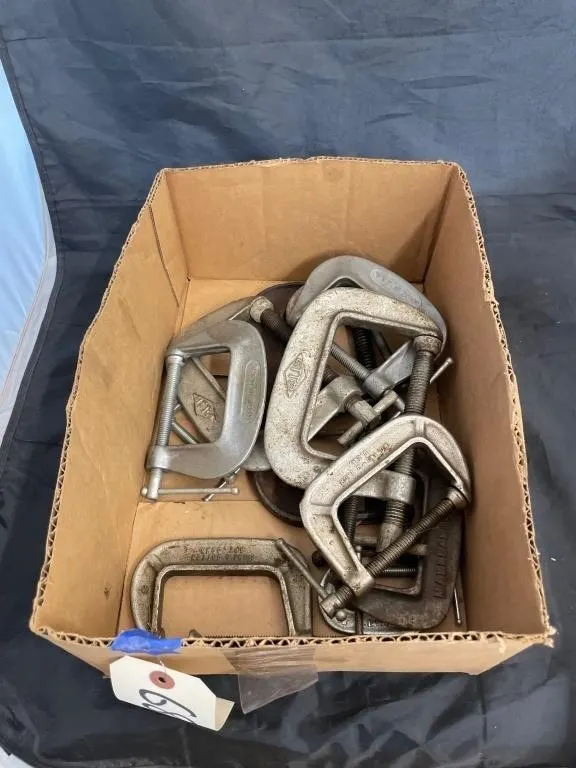 Assorted Size & Brand C Clamps