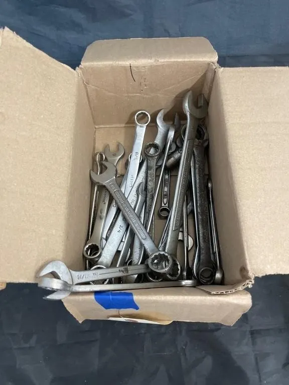 Assorted SAE & Metric Wrenches