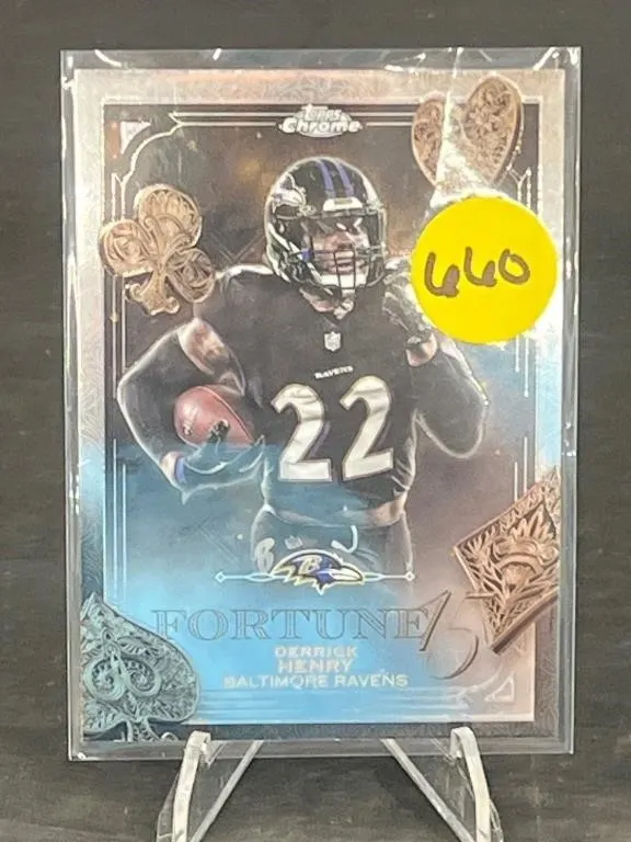 Topps Chrome 2025 #F15-10 Derrick Henry Fortune