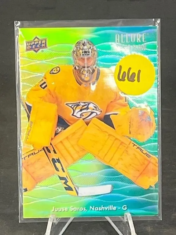 2023 Upper Deck Allure Color Flow CF4 Juuse Saros