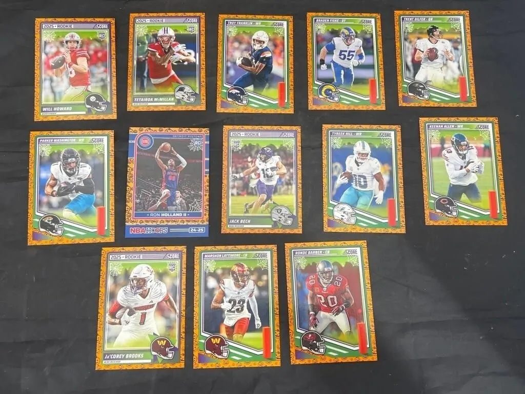 12 Card Lot Pack 2025 Score Trick or Treat with
