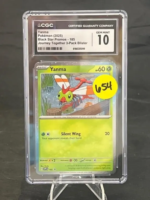 2025 Pokemon SVP EN-SV Black Star Promo 185 Yanma