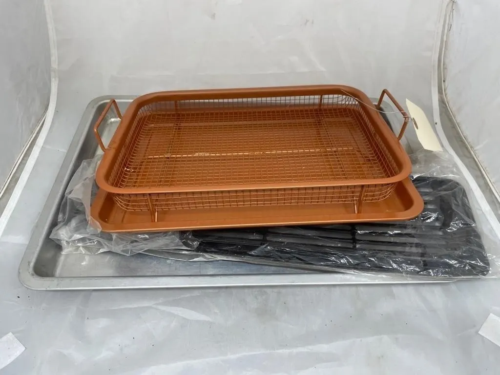 Copper Baking Sheet & Fry Basket - Baking Sheet