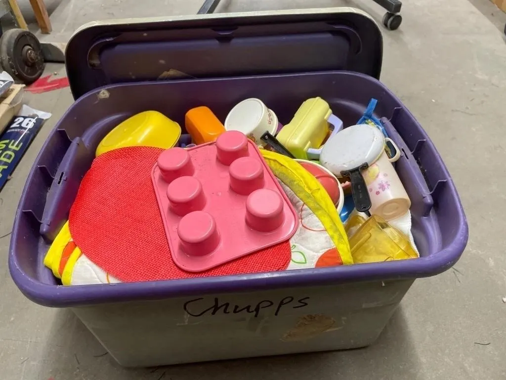 Child's Toy Cooking Equipment in Plastic
