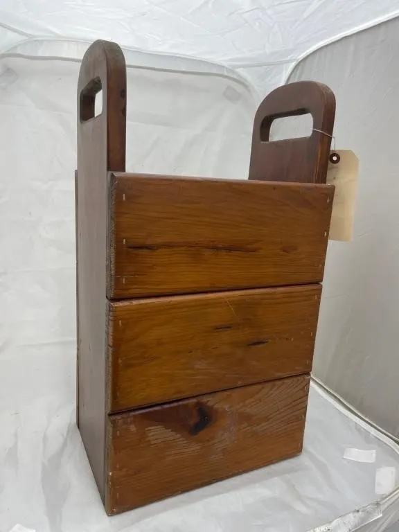 Wooden Umbrella Box 11"L x 8"W x 20"H