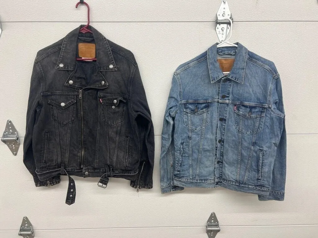 2 pc- Levi Jackets Size M