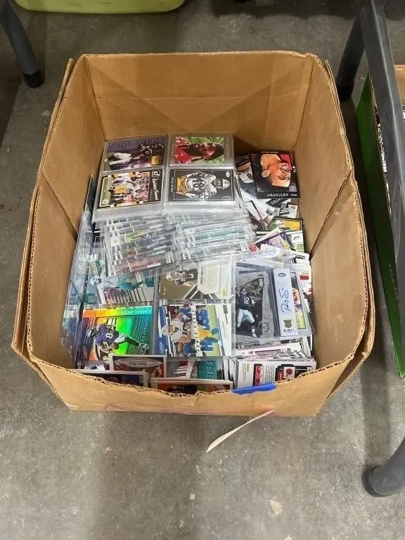 Box of Assorted Sports Cards